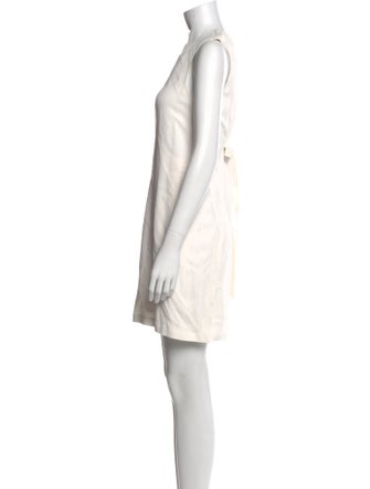 Helmut Lang Bateau Neckline Mini Dress