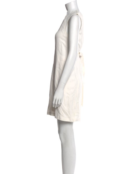 Helmut Lang Bateau Neckline Mini Dress