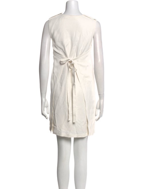 Helmut Lang Bateau Neckline Mini Dress