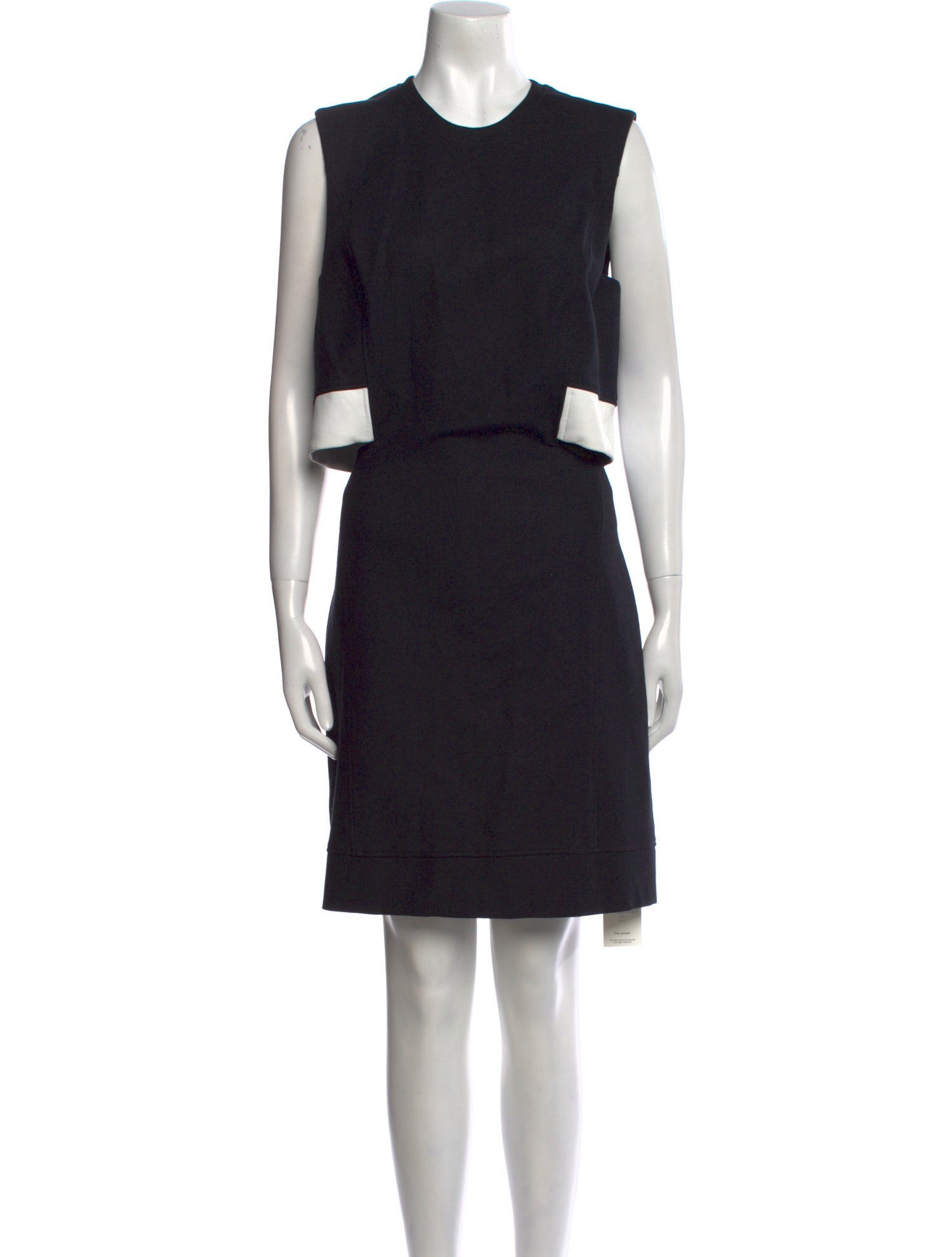 Helmut Lang Crew Neck Knee-Length Dress