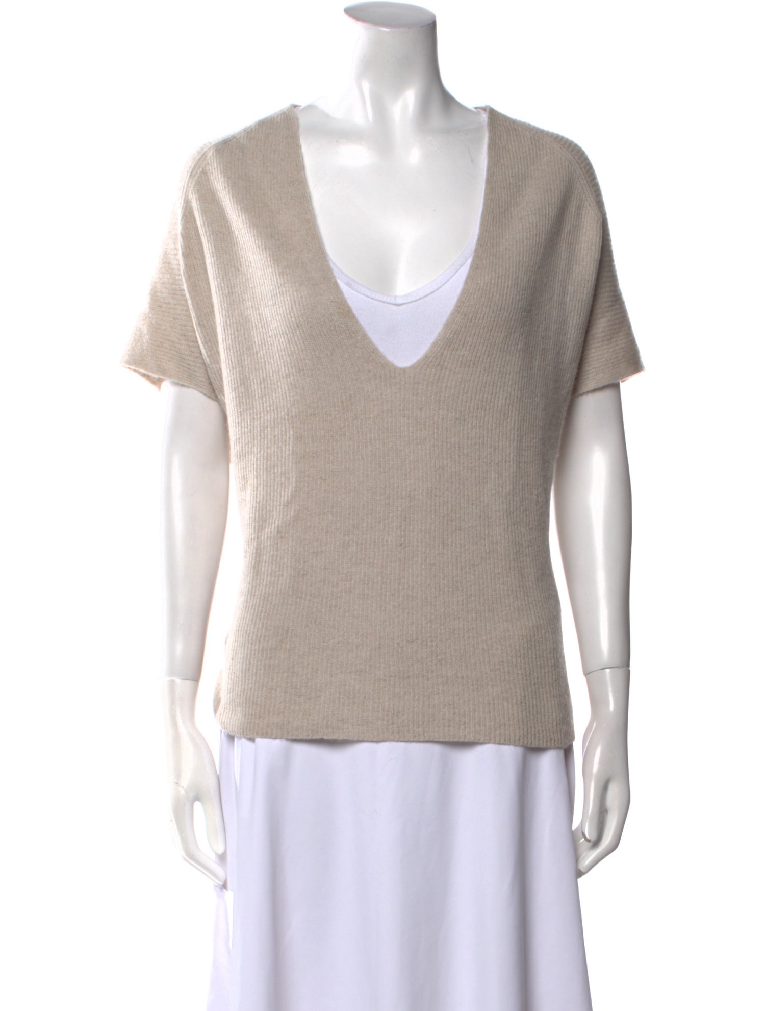 Helmut Lang Cashmere V-Neck Sweater