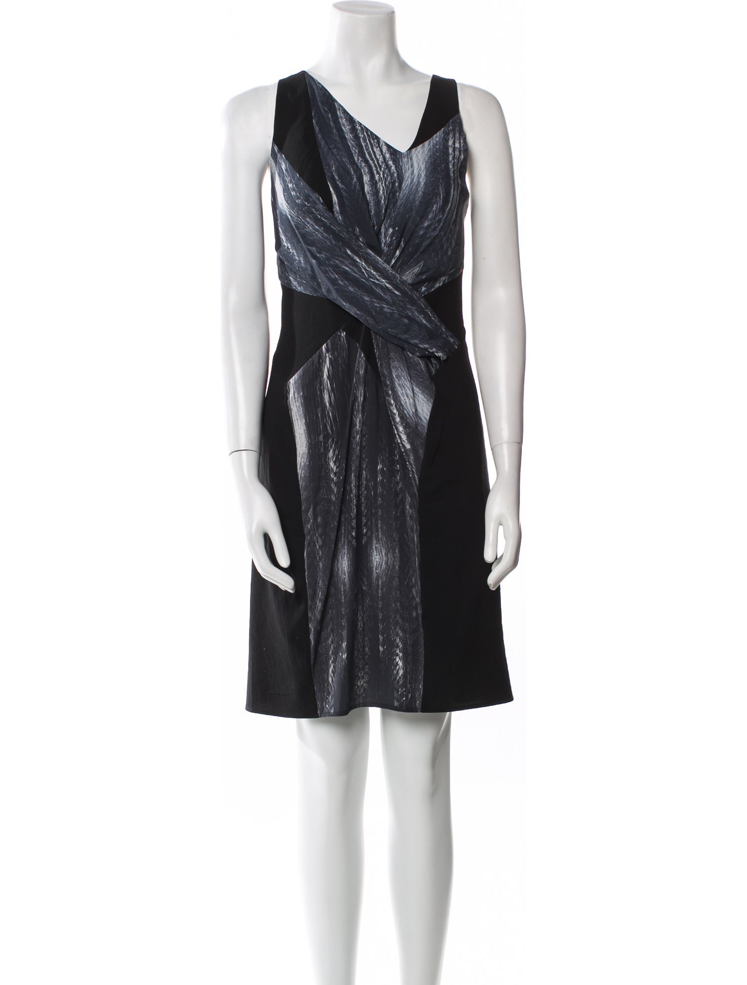 Helmut Lang Silk Knee-Length Dress