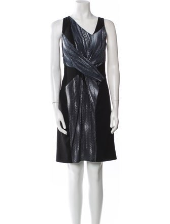 Helmut Lang Silk Knee-Length Dress