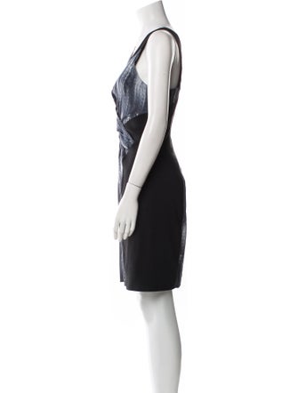 Helmut Lang Silk Knee-Length Dress