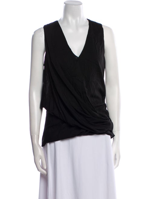 Helmut Lang V-Neck Sleeveless Top