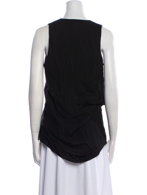 Helmut Lang V-Neck Sleeveless Top