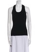 Helmut Lang Scoop Neck Sleeveless Top