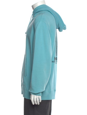 Helmut Lang Graphic Print Crew Neck Hoodie