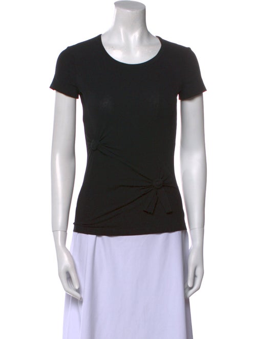 Helmut Lang Scoop Neck Short Sleeve T-Shirt