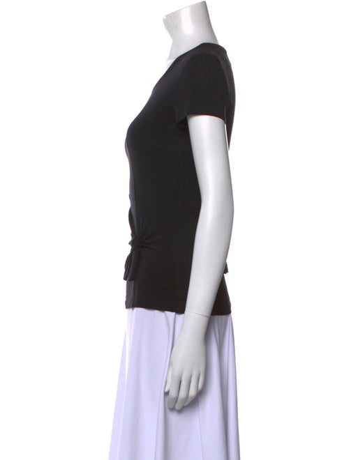 Helmut Lang Scoop Neck Short Sleeve T-Shirt