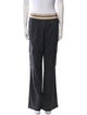 Helmut Lang Striped Wide Leg Pants