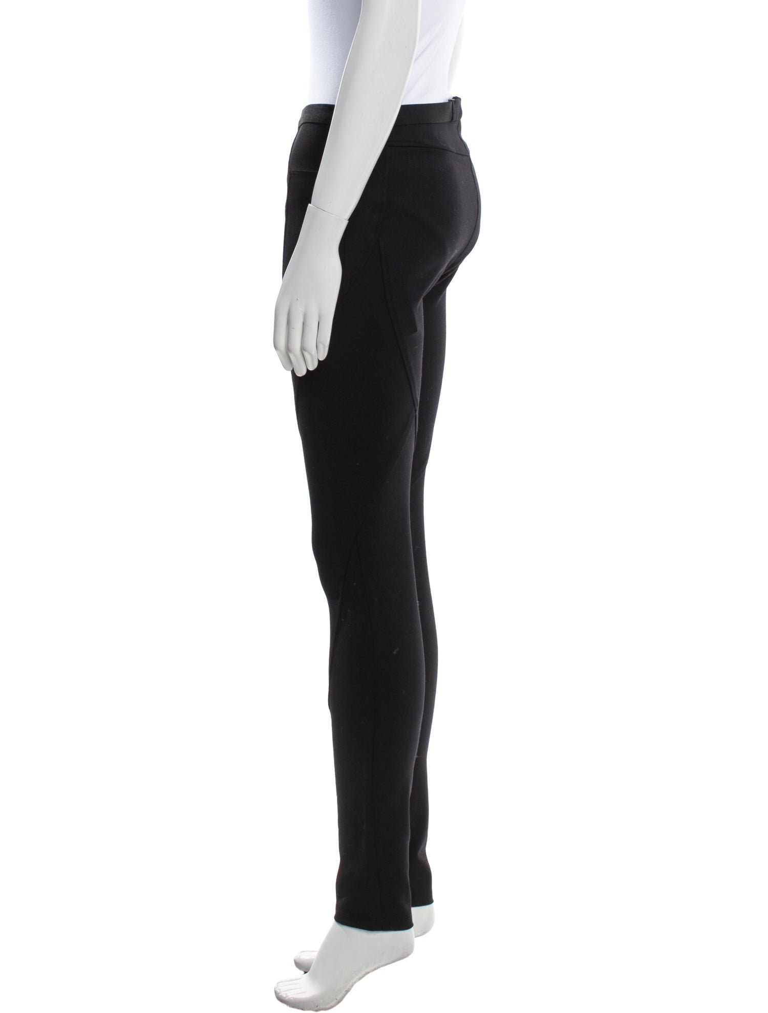 Helmut Lang Virgin Wool Skinny Leg Pants