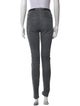 Helmut Lang Lamb Leather Skinny Leg Pants