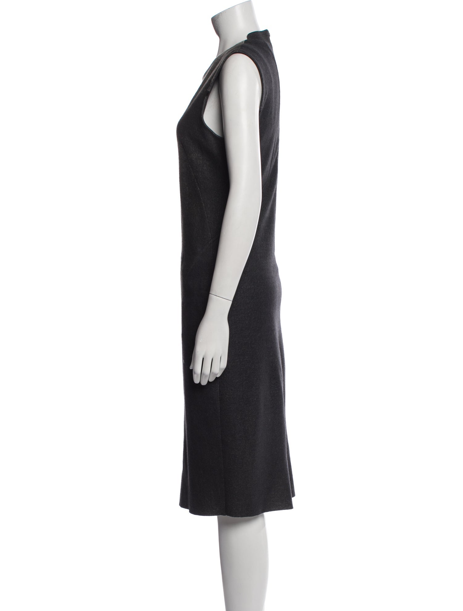 Helmut Lang Wool Midi Length Dress