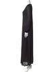 Helmut Lang Scoop Neck Long Dress
