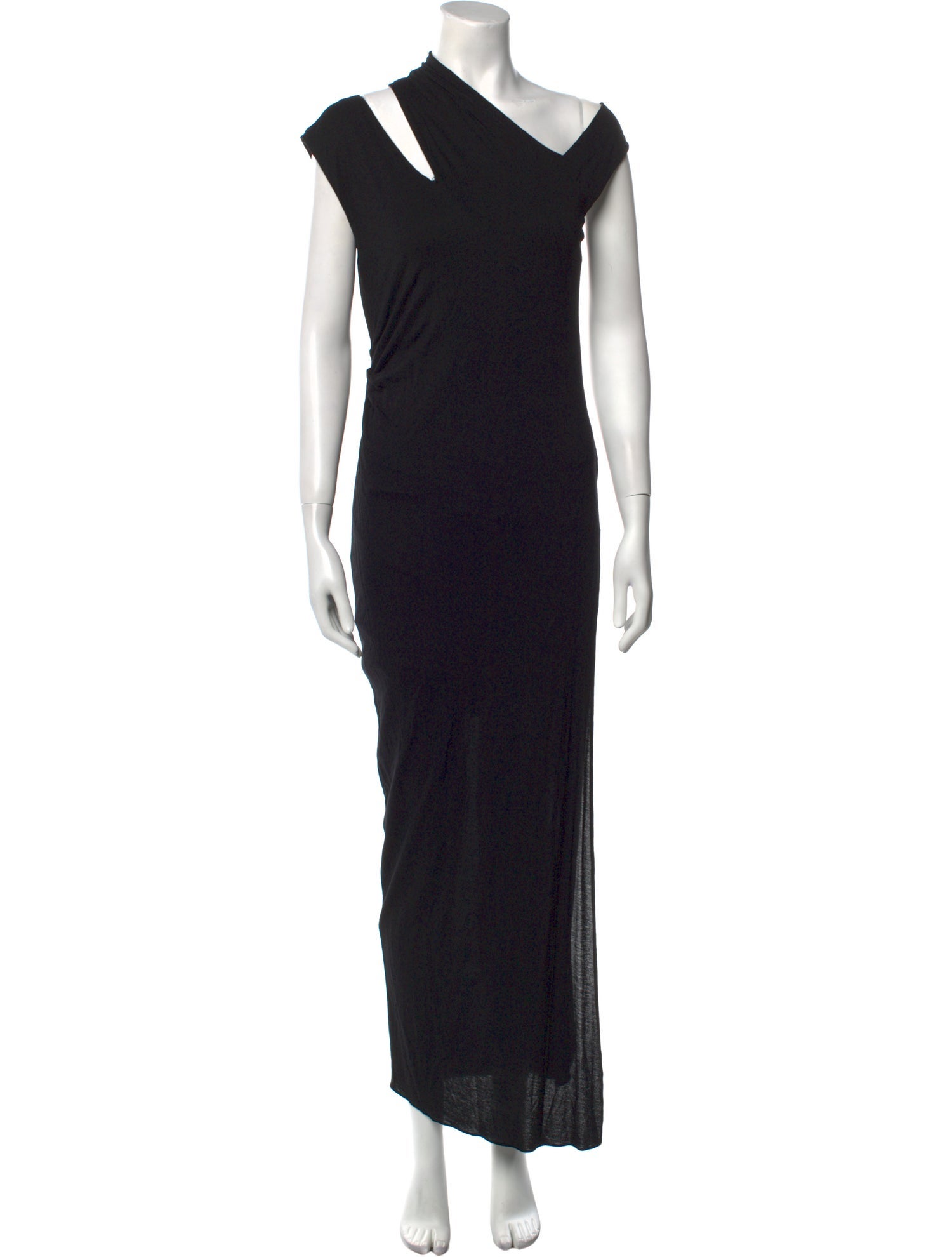 Helmut Lang Asymmetrical Long Dress