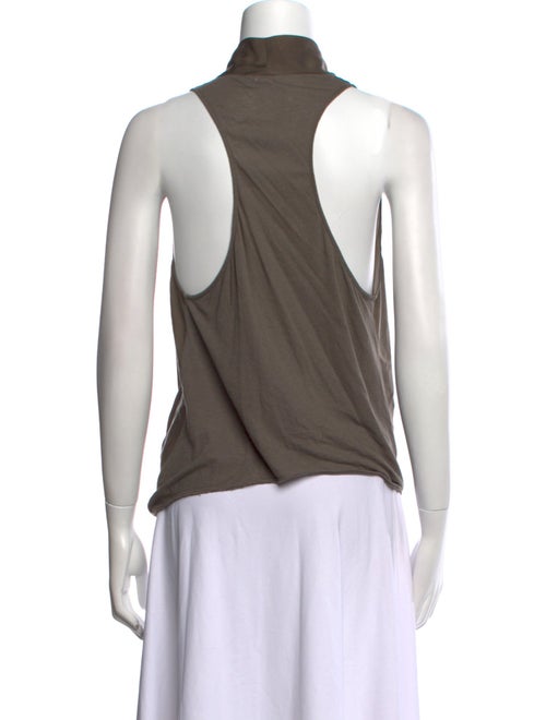 Helmut Lang Cowl Neck Sleeveless Blouse
