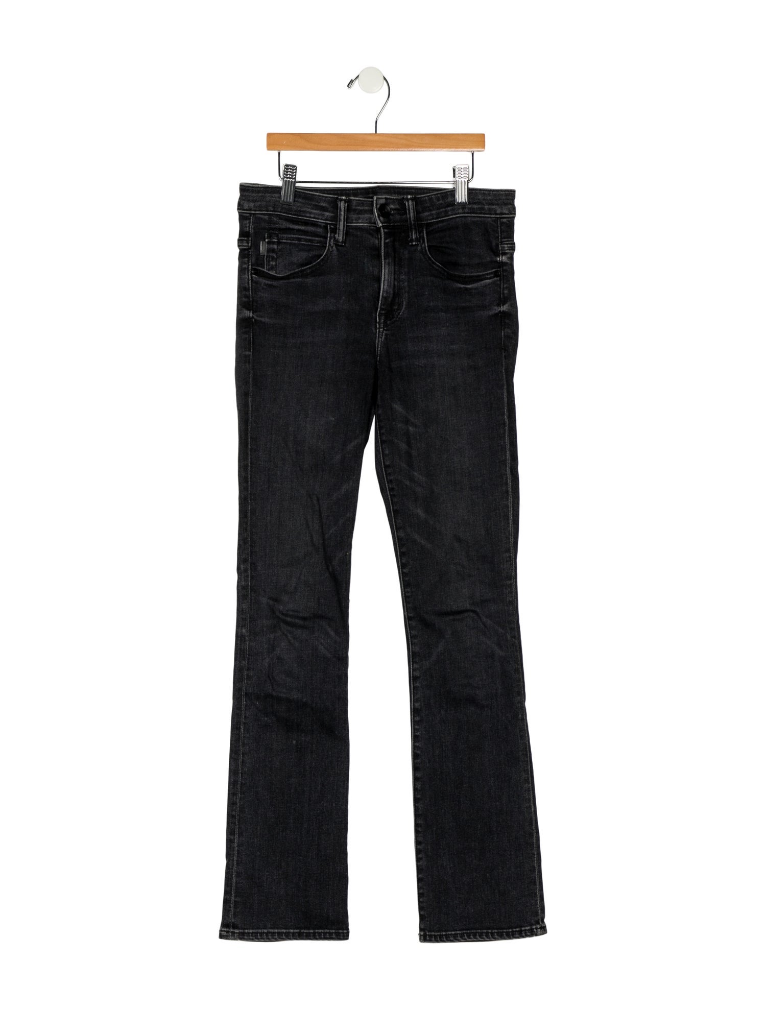 Helmut Lang Mid-Rise Straight Leg Jeans