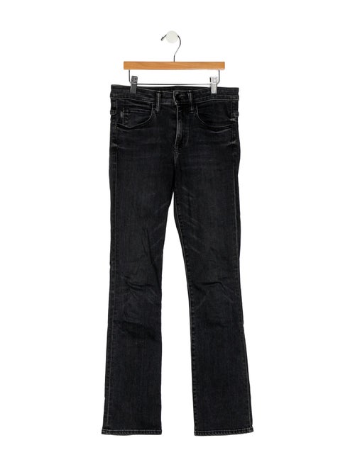 Helmut Lang Mid-Rise Straight Leg Jeans