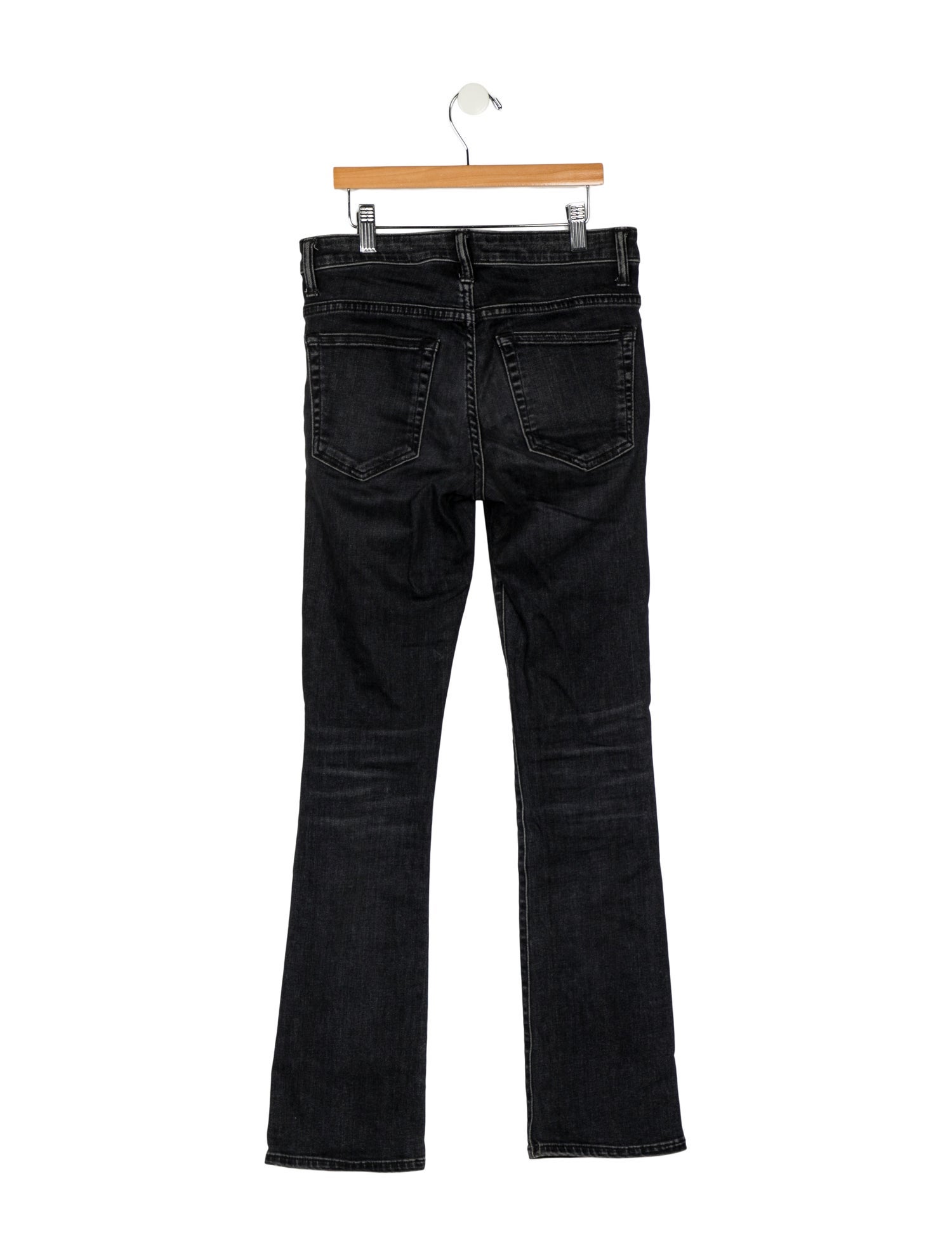 Helmut Lang Mid-Rise Straight Leg Jeans