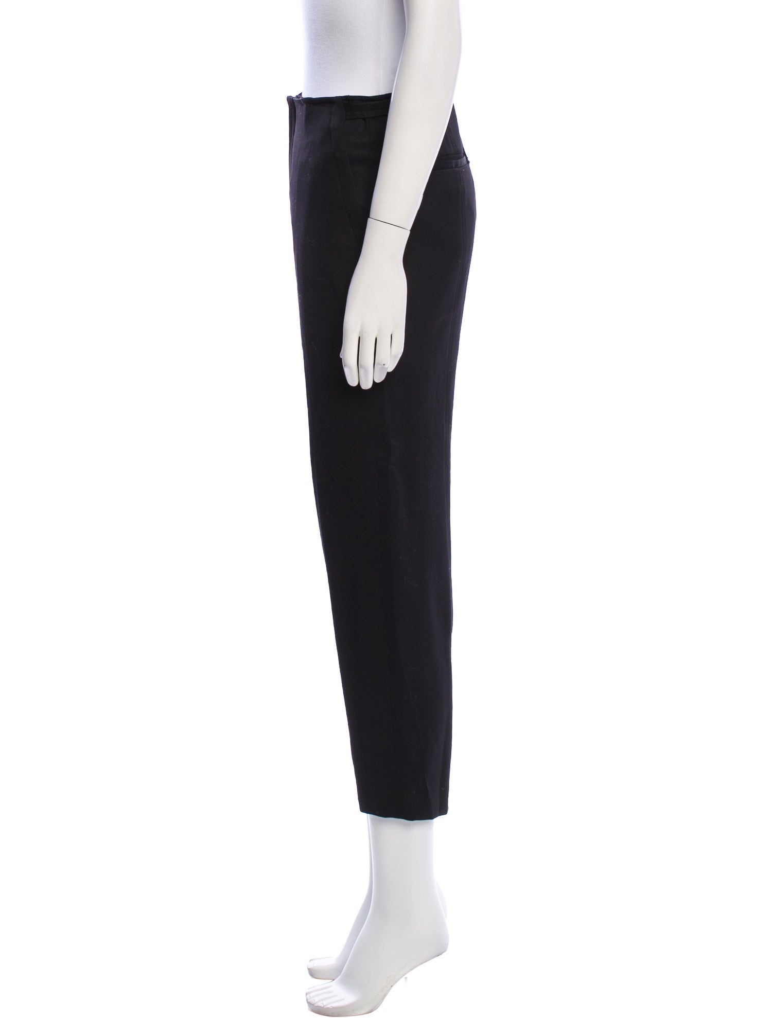 Helmut Lang Wool Skinny Leg Pants