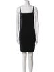 Helmut Lang Square Neckline Mini Dress