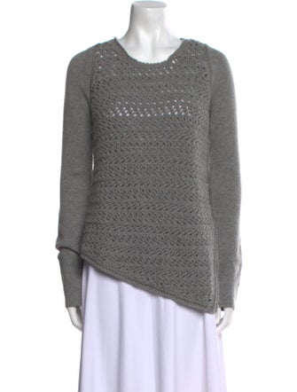 Helmut Lang Wool Scoop Neck Sweater