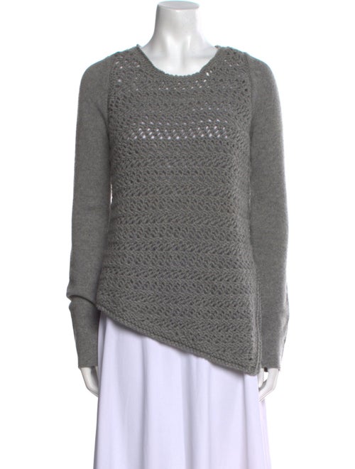 Helmut Lang Wool Scoop Neck Sweater