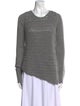 Helmut Lang Wool Scoop Neck Sweater