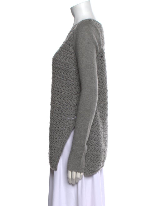 Helmut Lang Wool Scoop Neck Sweater