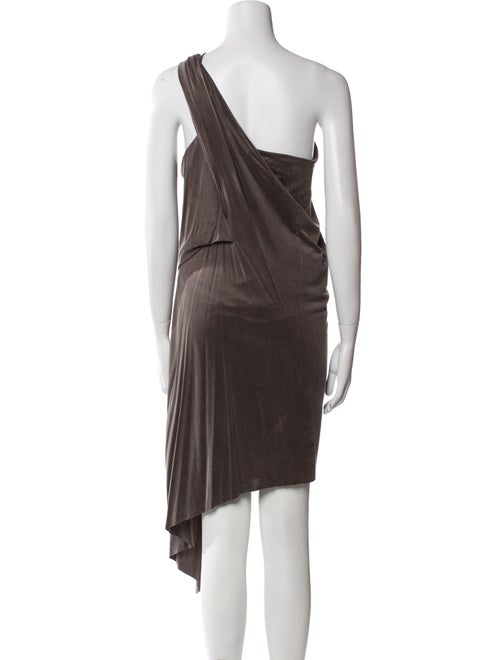 Helmut Lang One-Shoulder Knee-Length Dress