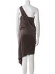 Helmut Lang One-Shoulder Knee-Length Dress