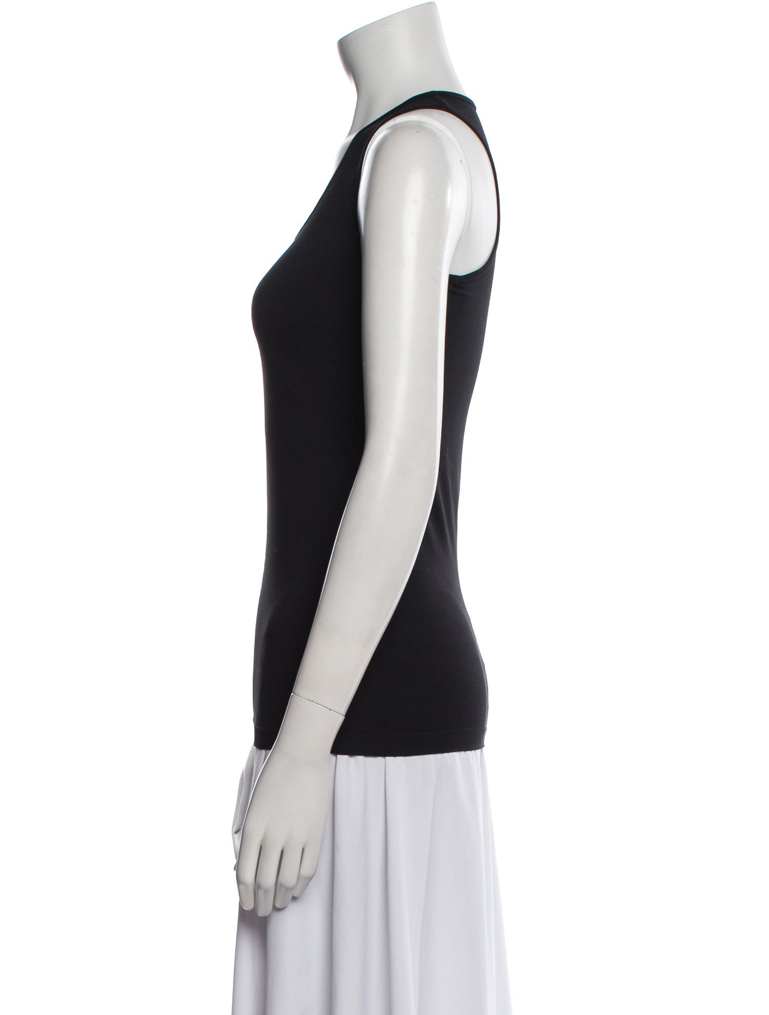 Helmut Lang Scoop Neck Sleeveless Top