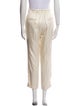 Helmut Lang Silk Straight Leg Pants