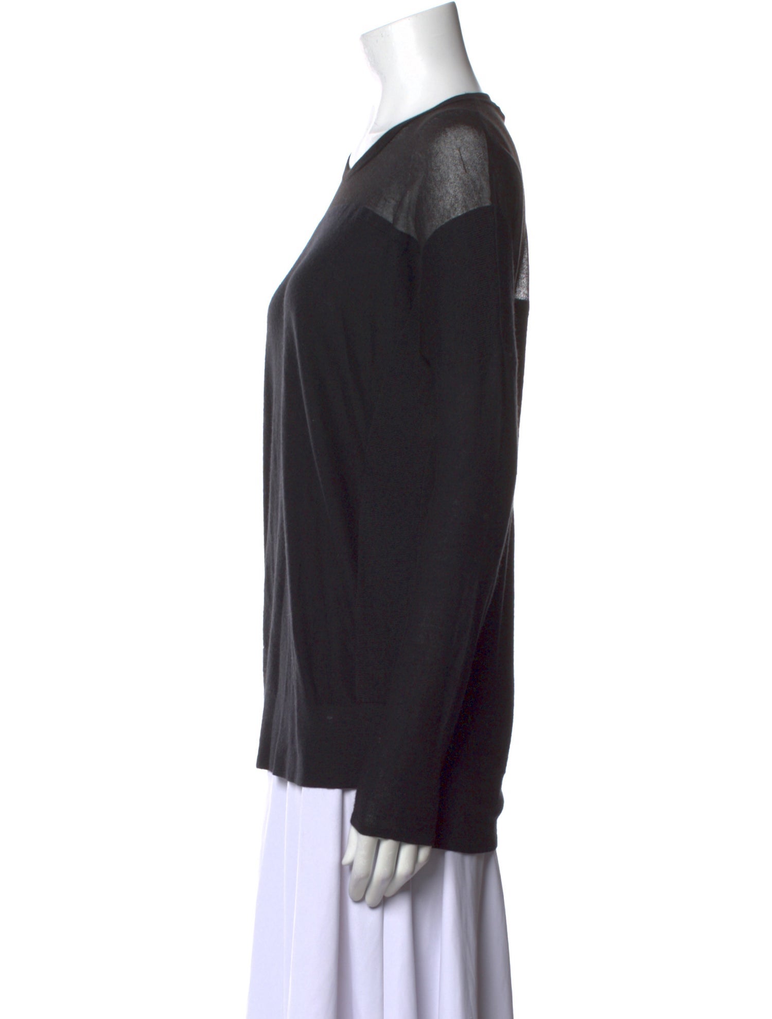 Helmut Lang Crew Neck Long Sleeve Sweatshirt