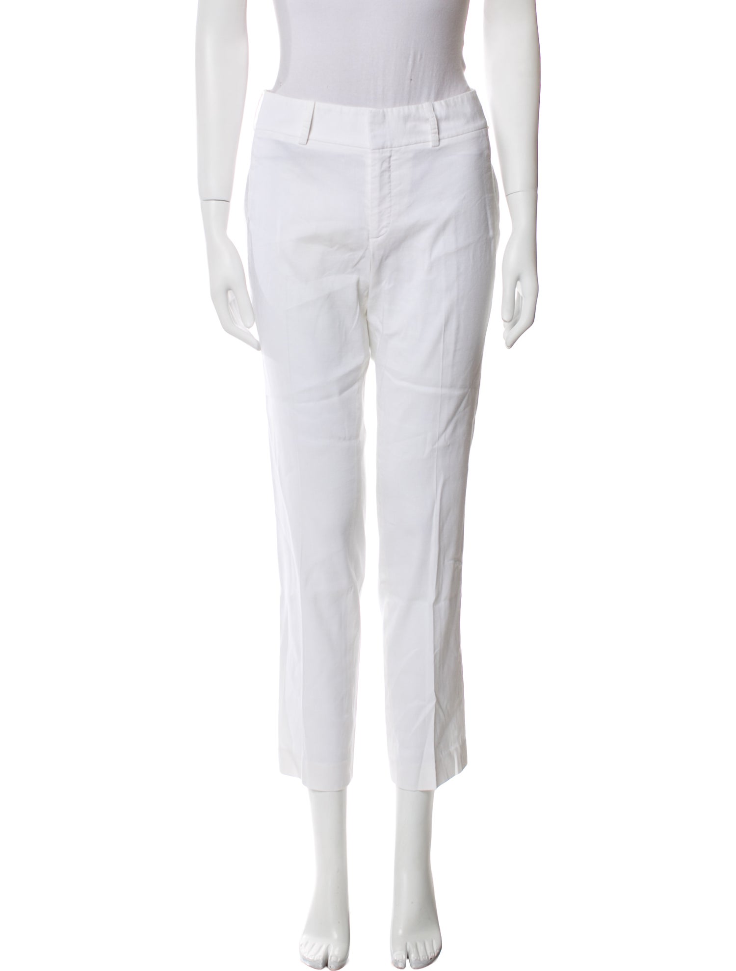 Helmut Lang Linen Straight Leg Pants