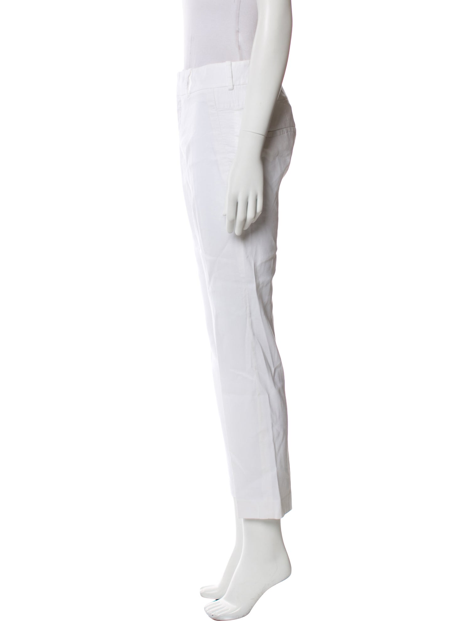Helmut Lang Linen Straight Leg Pants