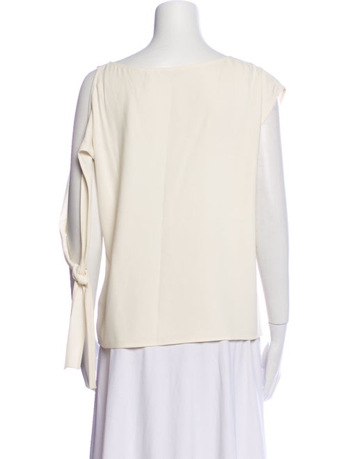 Helmut Lang Bateau Neckline Short Sleeve Top