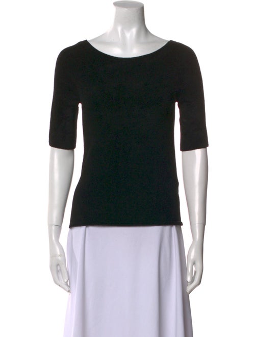 Helmut Lang Scoop Neck Short Sleeve T-Shirt