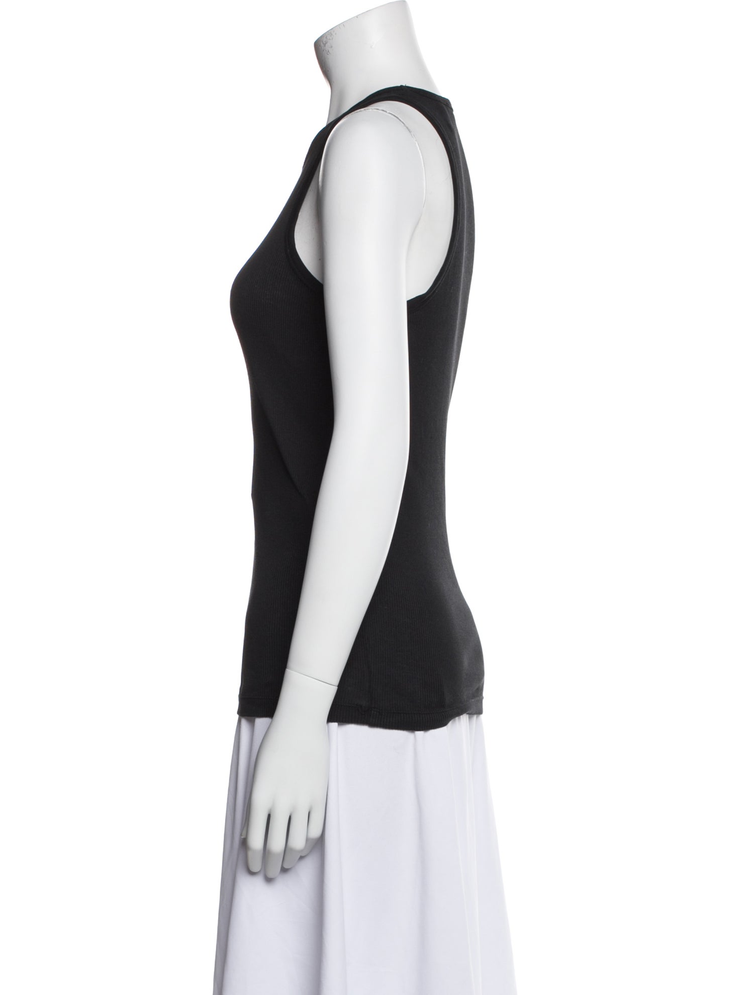 Helmut Lang Scoop Neck Sleeveless Top