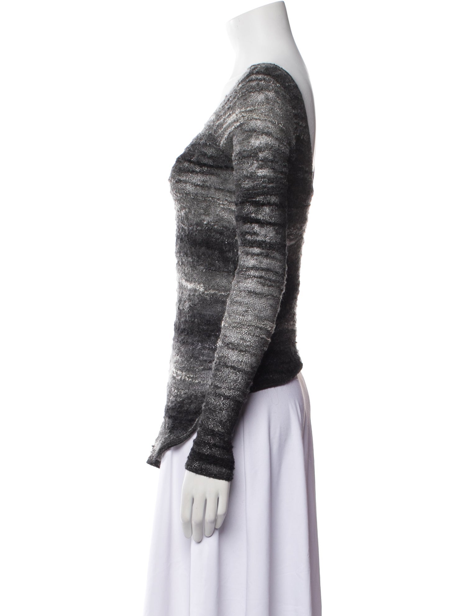 Helmut Lang Scoop Neck Sweater