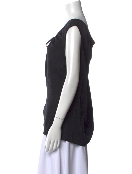 Helmut Lang Scoop Neck Sleeveless Top