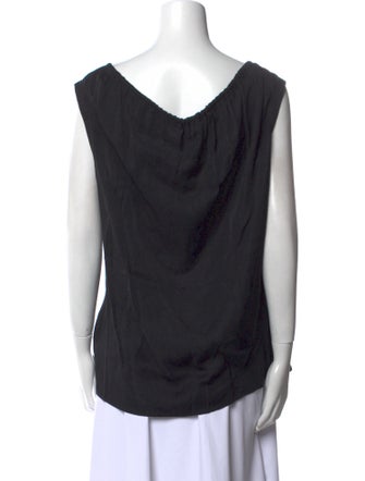 Helmut Lang Scoop Neck Sleeveless Top