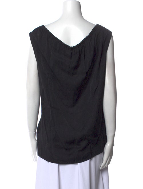 Helmut Lang Scoop Neck Sleeveless Top