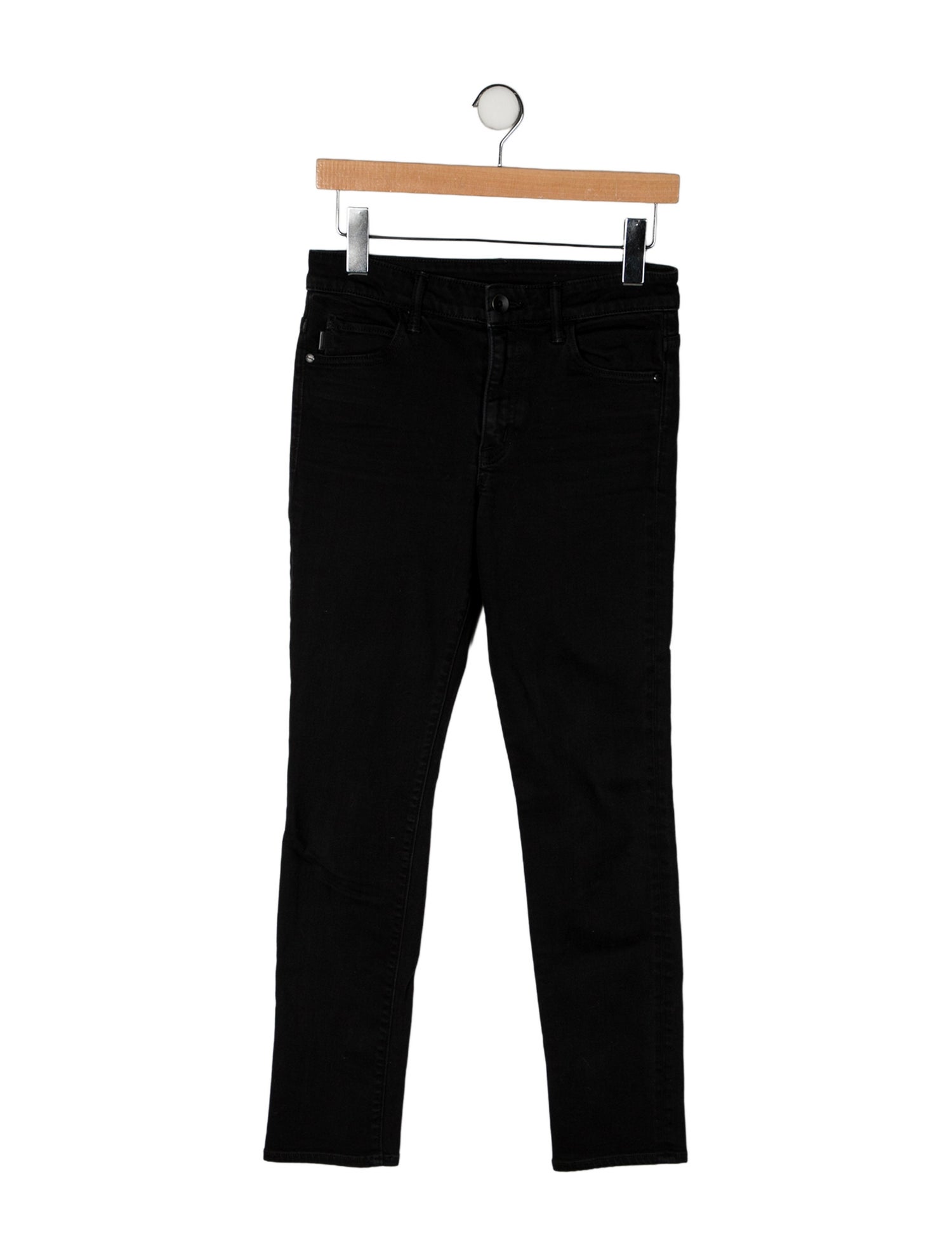 Helmut Lang Mid-Rise Straight Leg Jeans