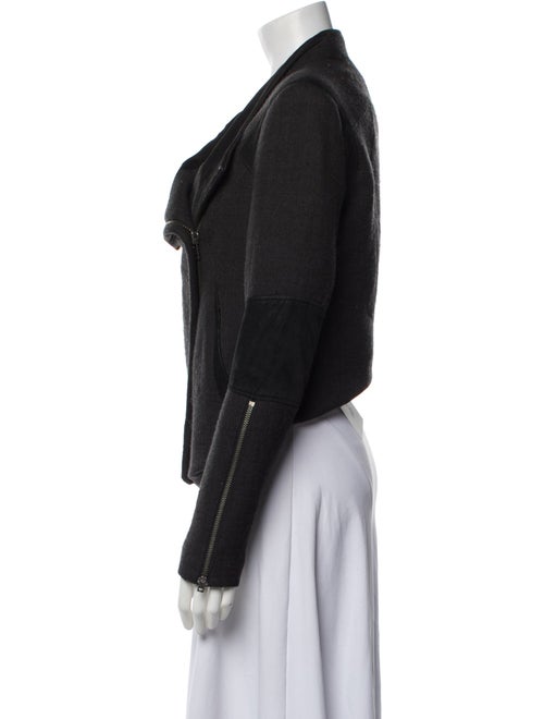 Helmut Lang Wool Biker Jacket