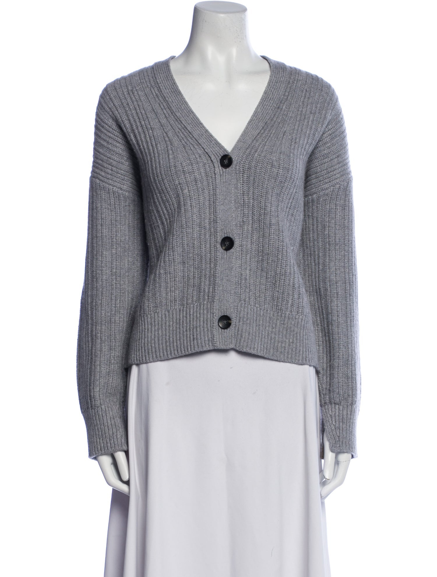 Helmut Lang Wool V-Neck Sweater