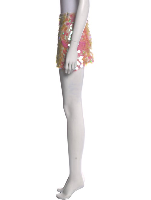 Helmut Lang Sequin Embellishments Mini Skirt