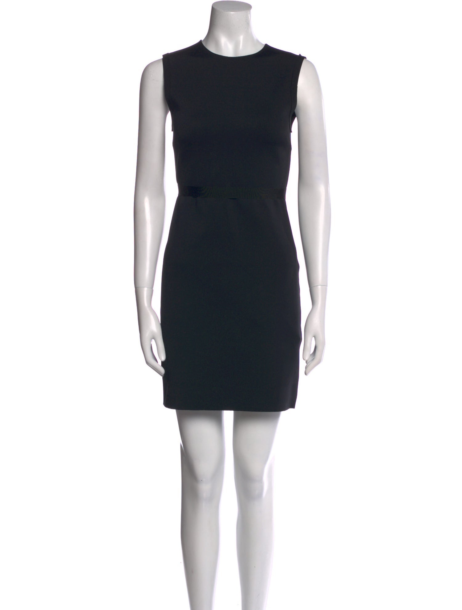 Helmut Lang Crew Neck Mini Dress