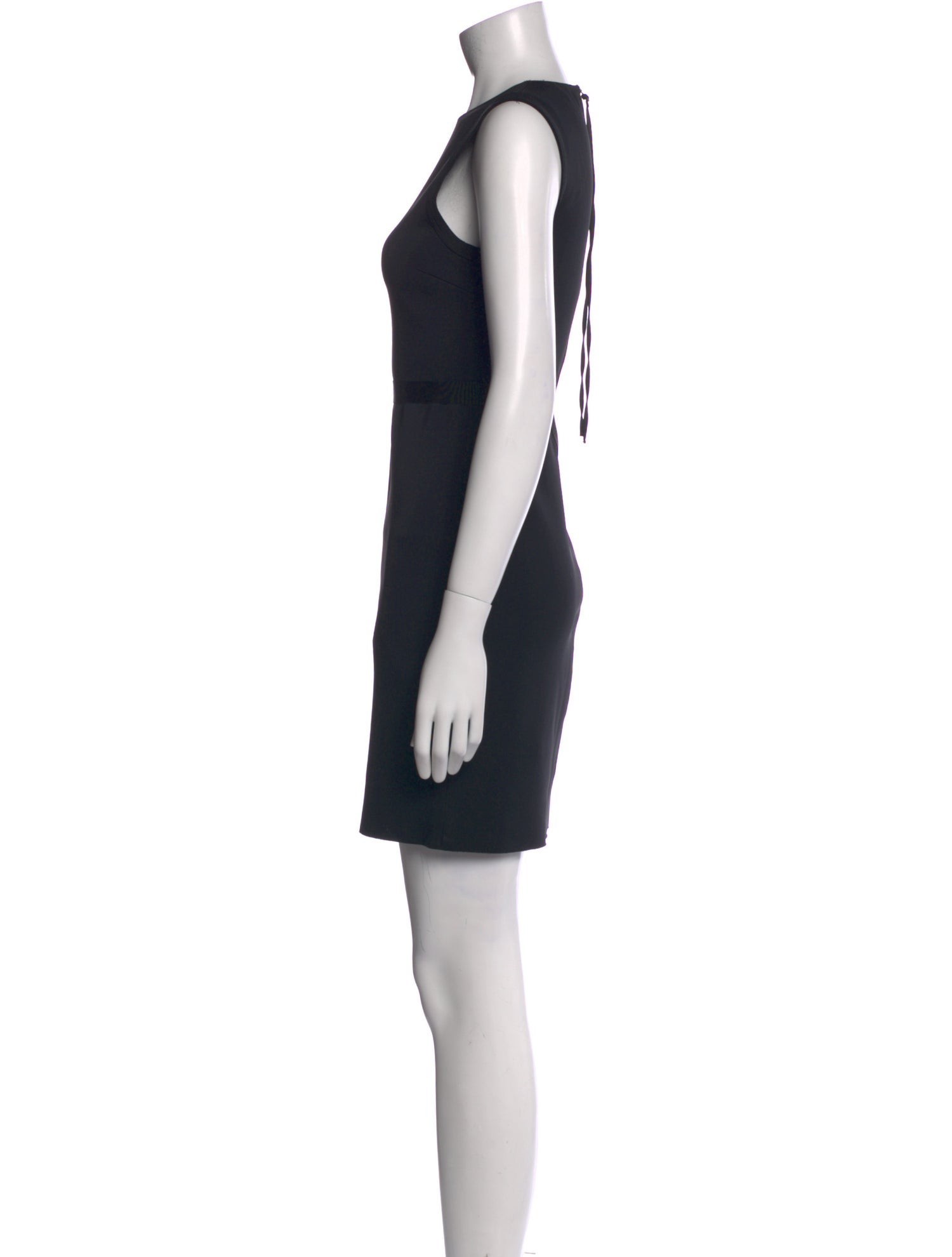 Helmut Lang Crew Neck Mini Dress